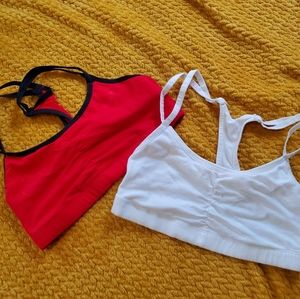 2 fruit of the loom sports bras